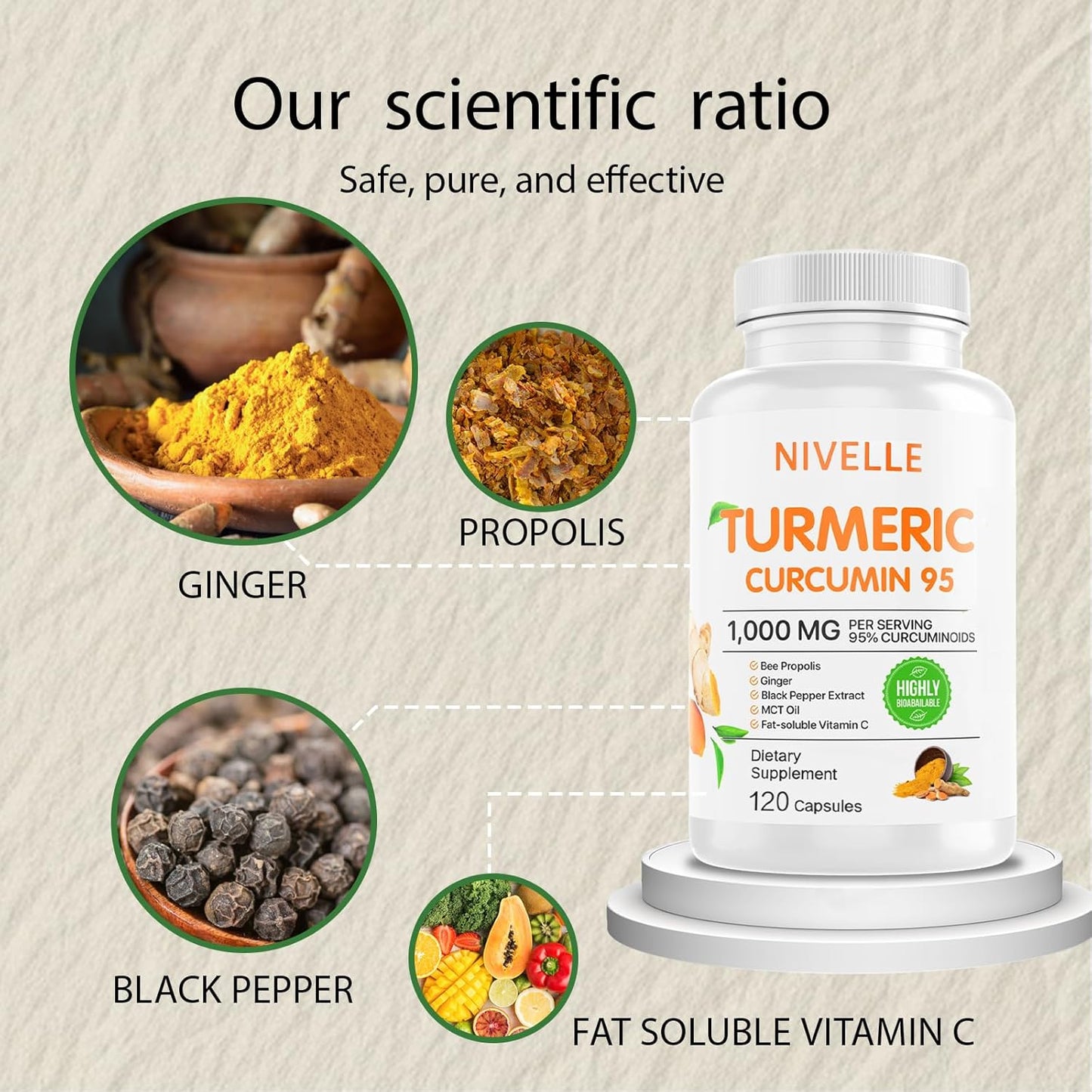 Turmeric Curcumin Vegetarian Capsules